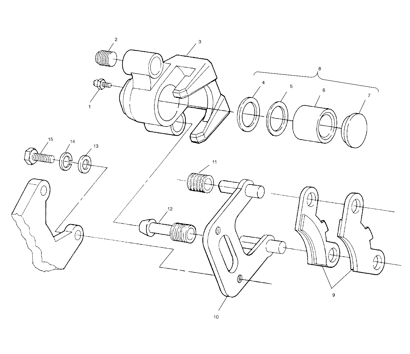 Part Number : 2200464 BRAKEPAD KIT  REAR