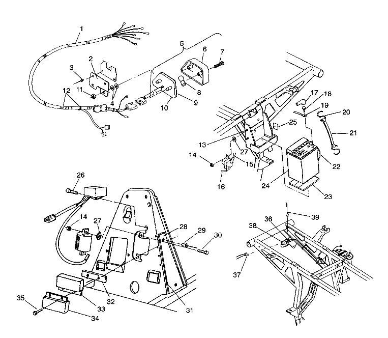 Part Number : 2410022 POWER ASM 12V