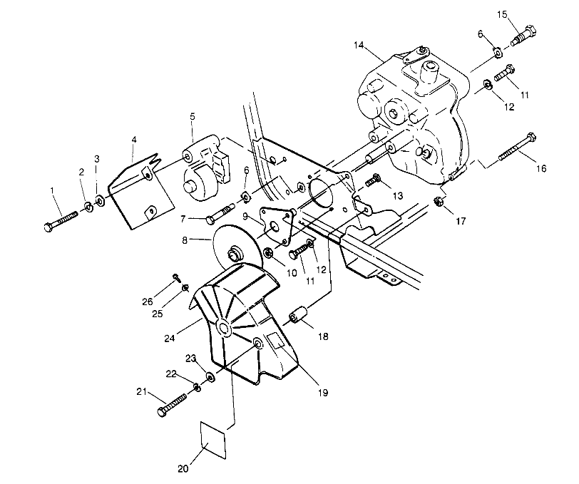 GEARCASE/BRAKE