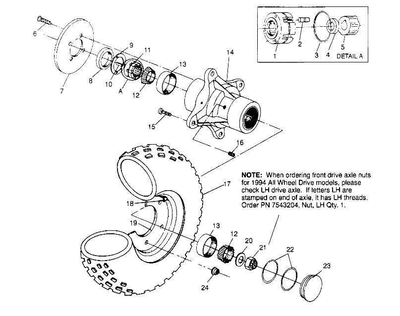 Foto diagrama Polaris que contem a peça 1520190