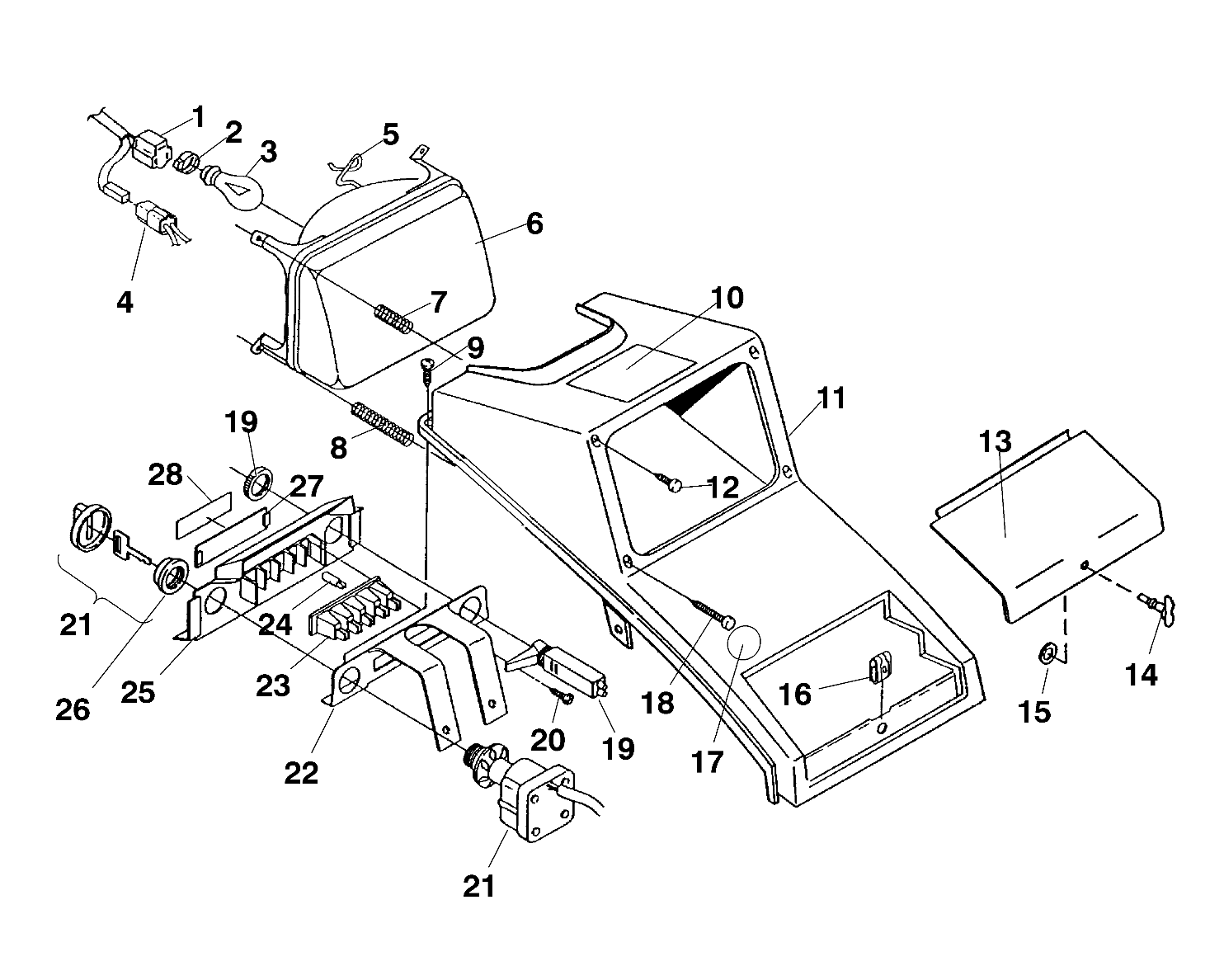 Part Number : 7080528 CABLE  CHOKE