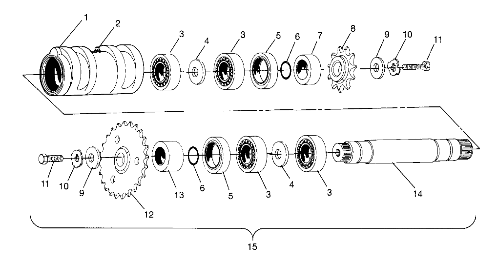 Part Number : 1380105 TIGHTENER CTR 4BRGS