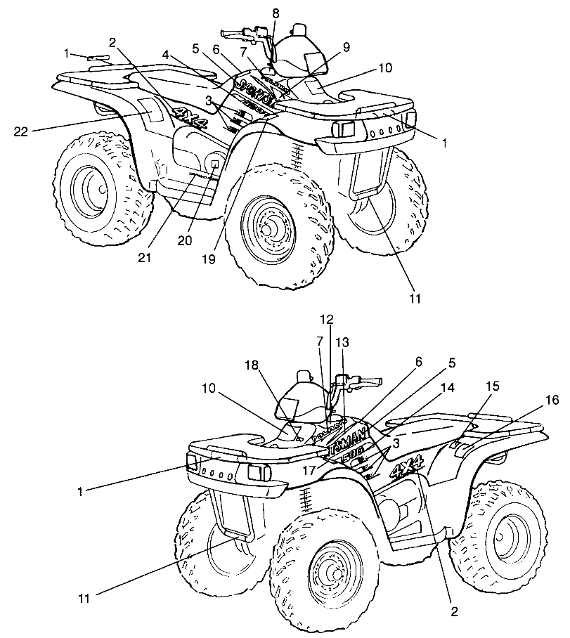 Part Number : 7075834 DECAL TIRE PRESS(500 SPRTMN.)