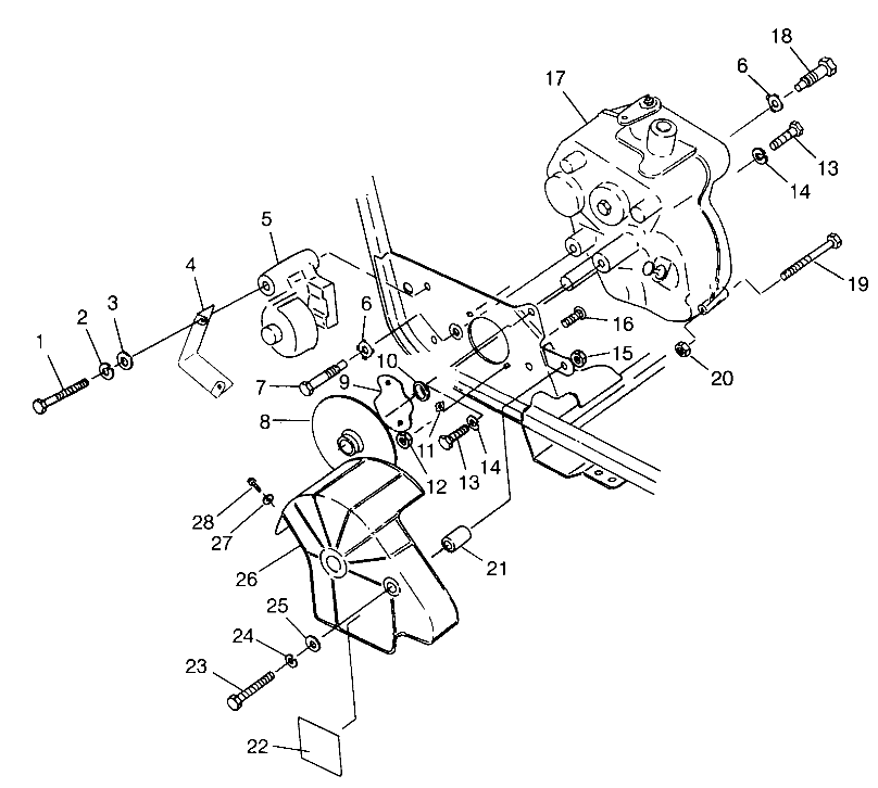 GEARCASE/BRAKE