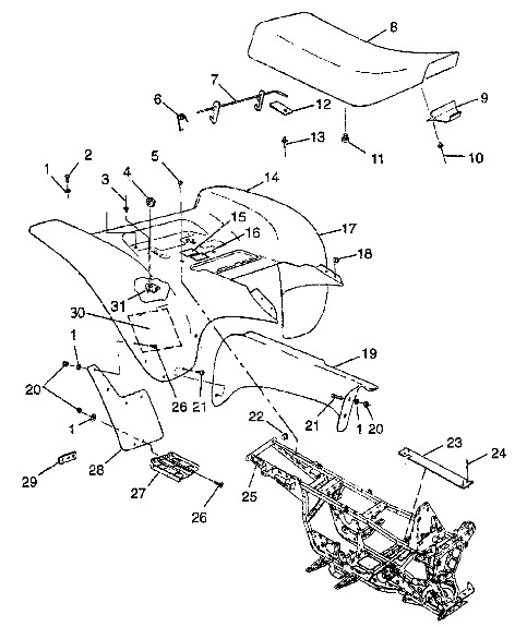 Part Number : 5432606-214 CAB REAR PUR.WAVE GEN III