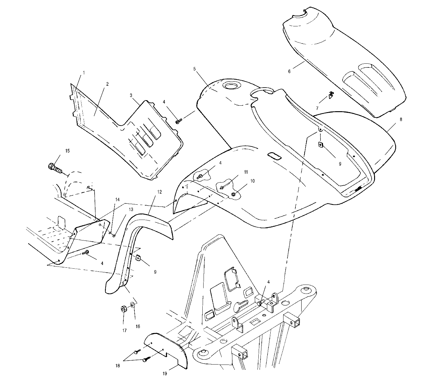 Part Number : 5811801 FOAM FRONT