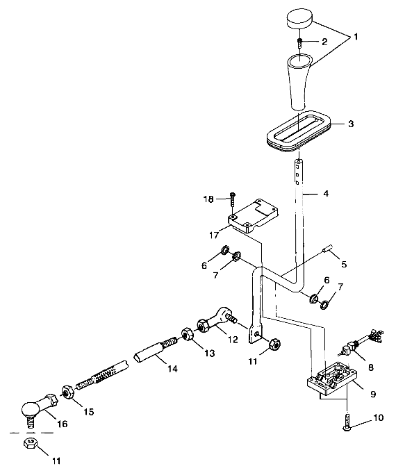 Foto diagrama Polaris que contem a peça 3233563