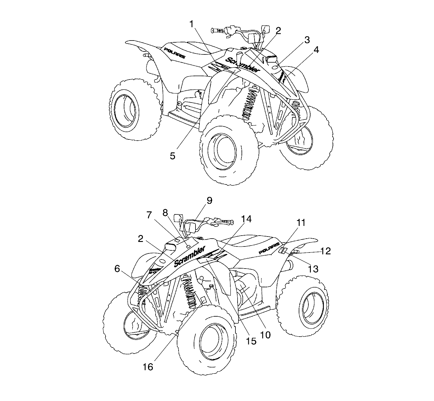 Part Number : 0450475 DECAL OIL LAMP