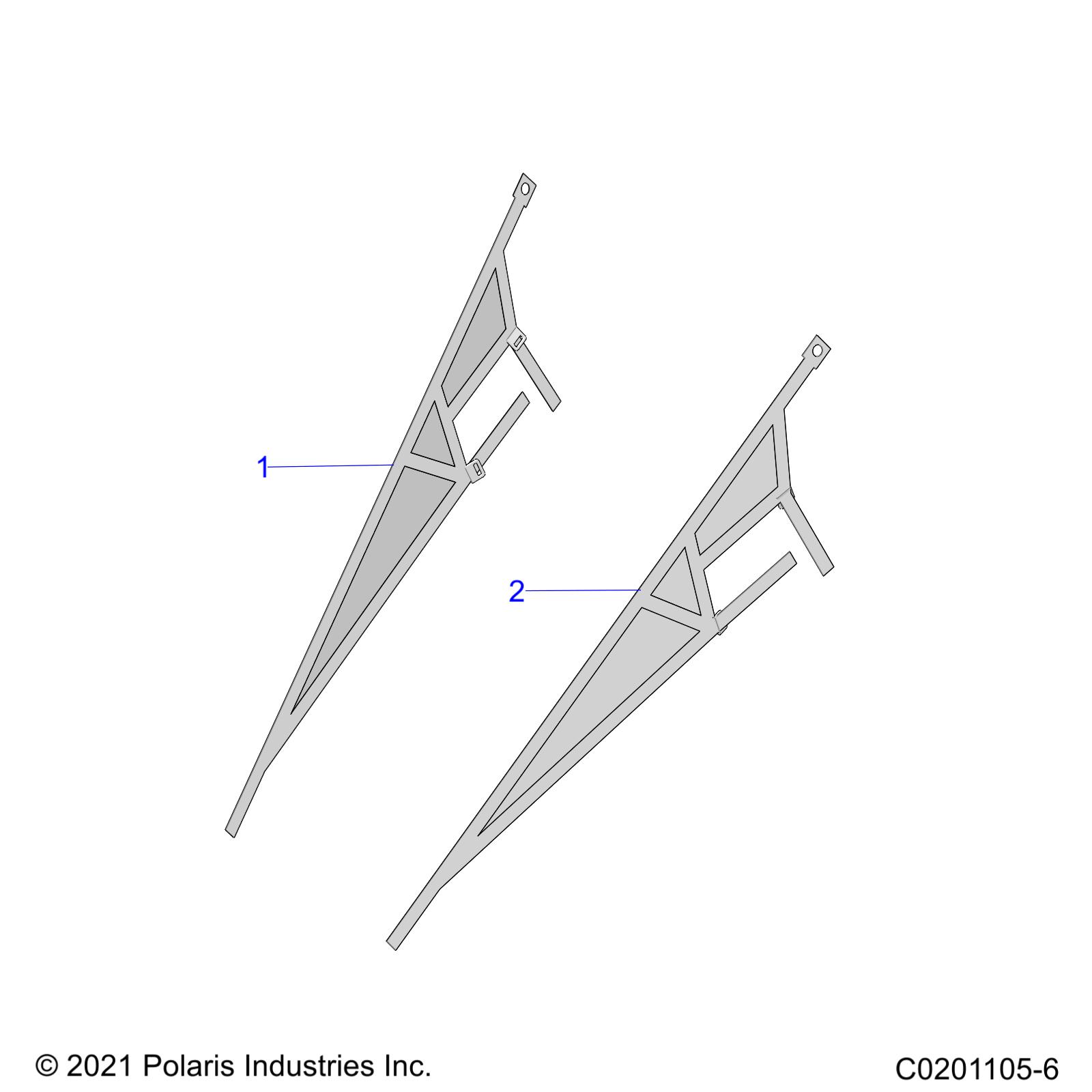 Part Number : 2692391 NET-SIDE LH UPPER