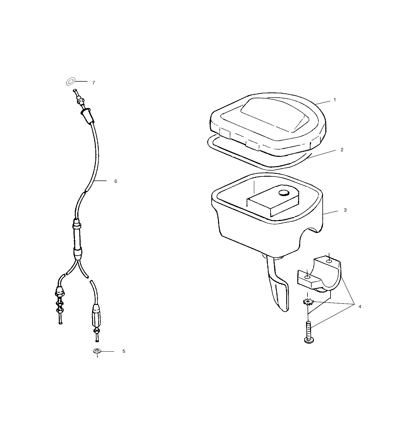 Foto diagrama Polaris que contem a peça 7080968