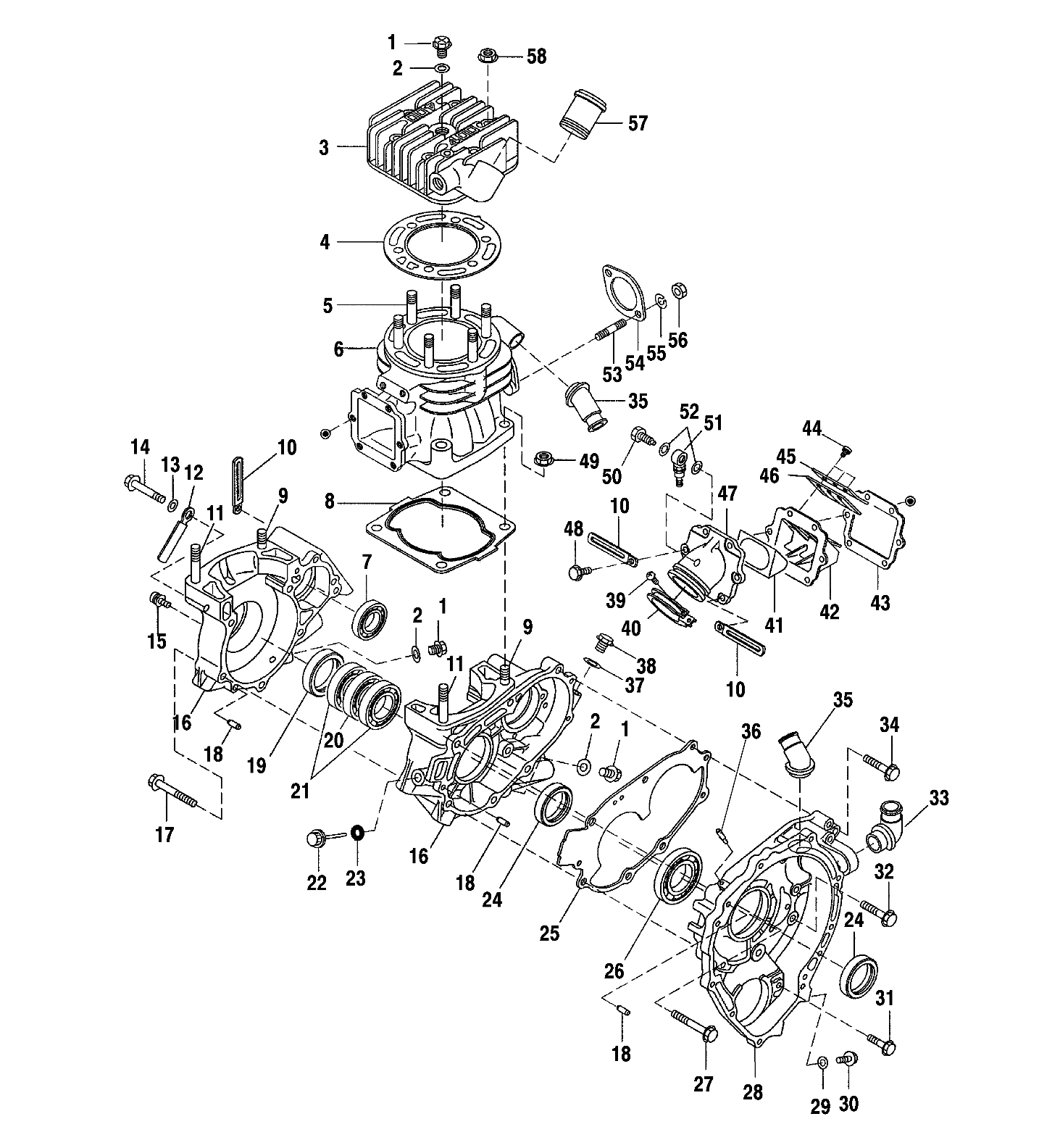 Foto diagrama Polaris que contem a peça 3240066