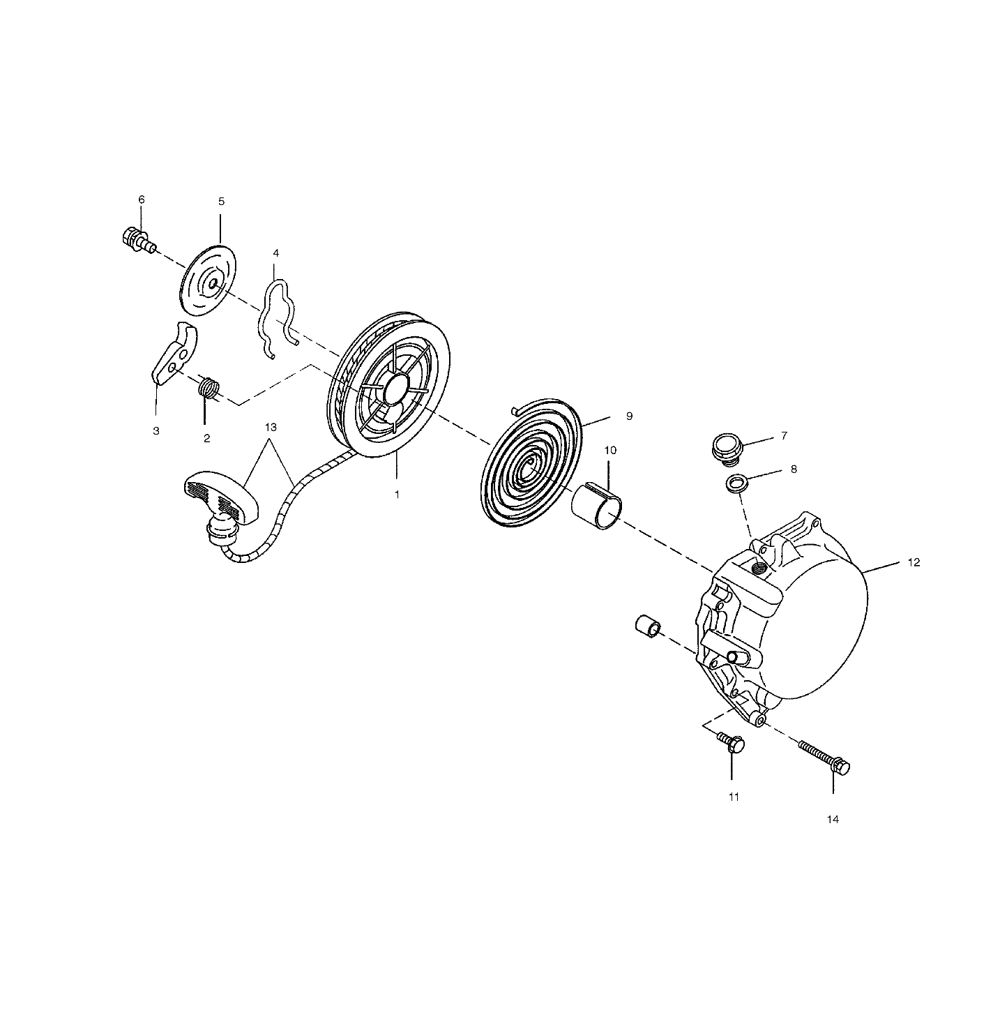 Foto diagrama Polaris que contem a peça 3084782