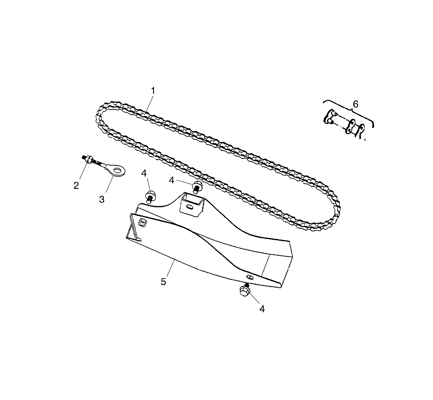 Part Number : 0451147 GUARD-CHAIN