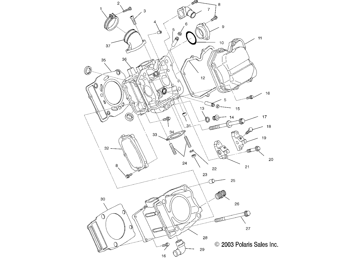 Part Number : 3089241 CYLINDER ASSEMBLY