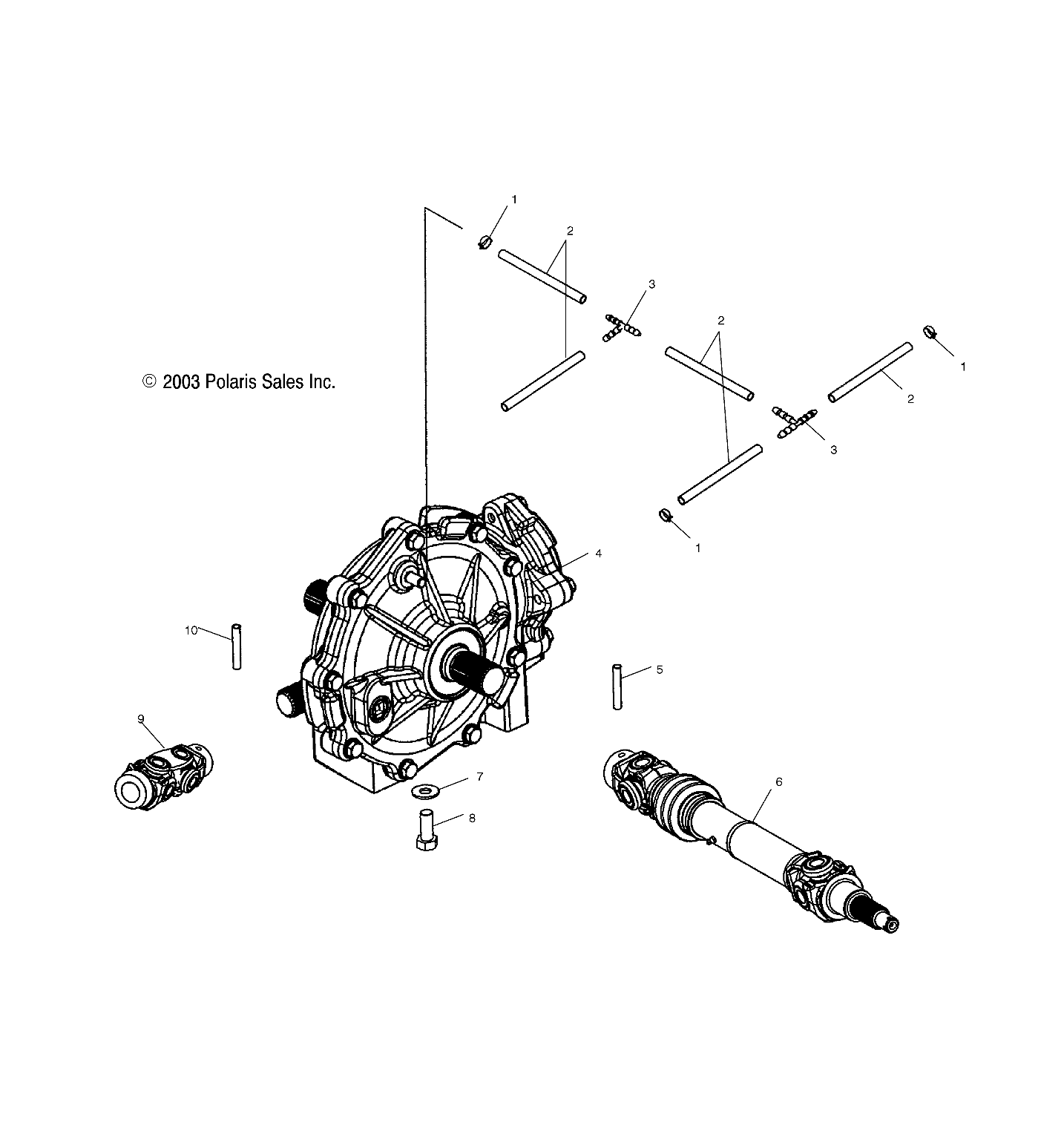 Part Number : 1341405 ASM-MID GEARCASE