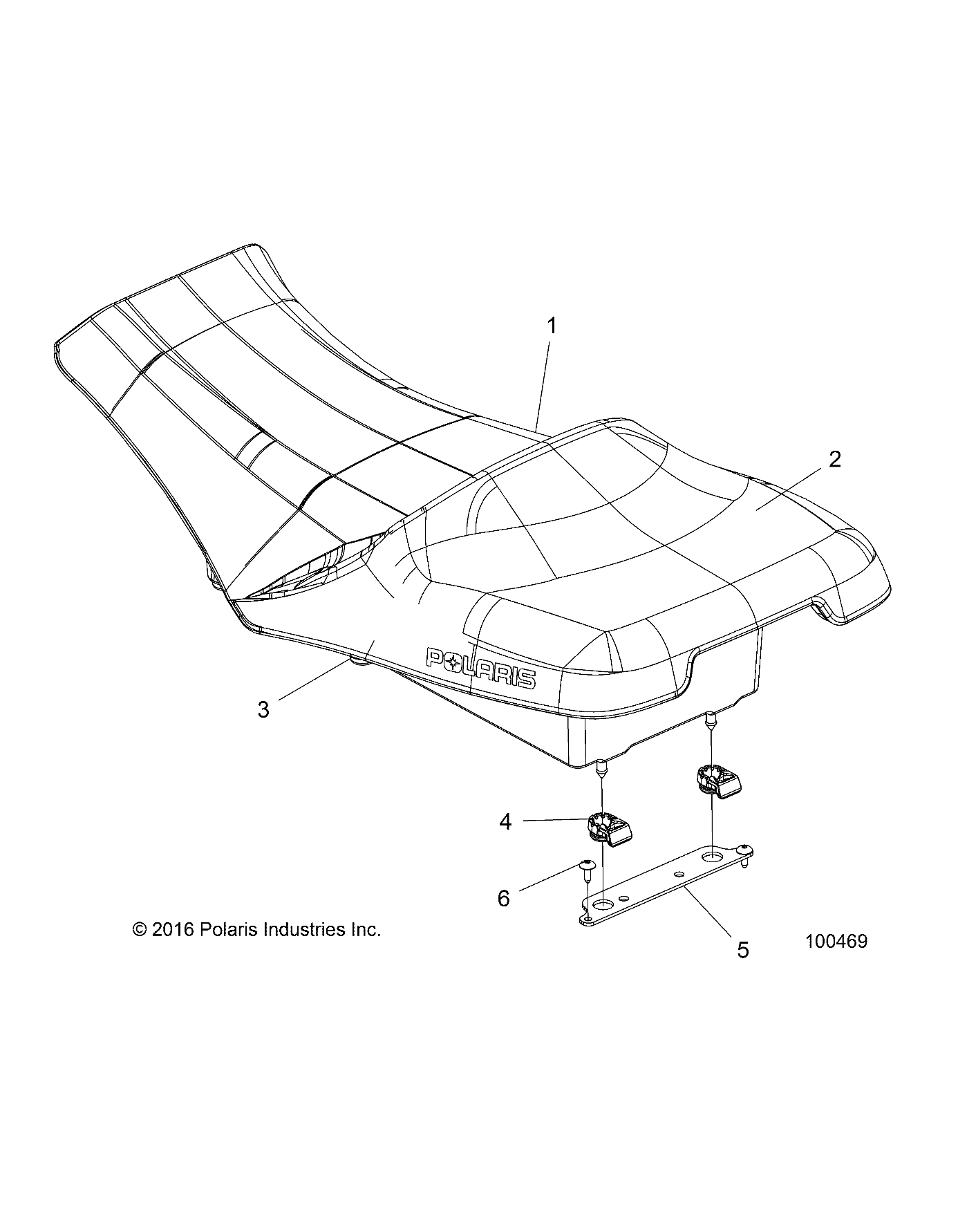 Part Number : 2688303 ASM-SEAT OPERATOR NYLON 6X6