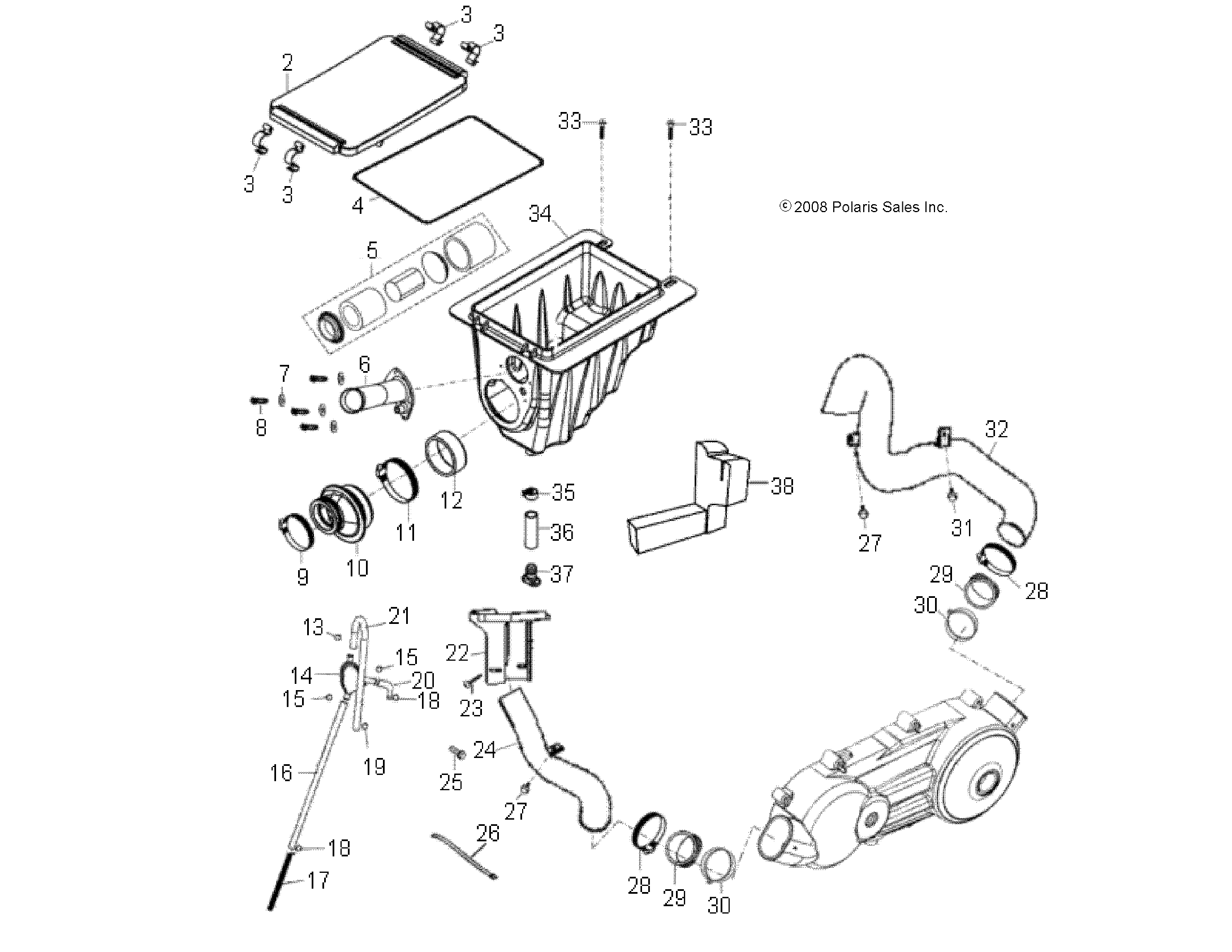 Part Number : 0453760 FOAM-AIR BOX PHOENIX