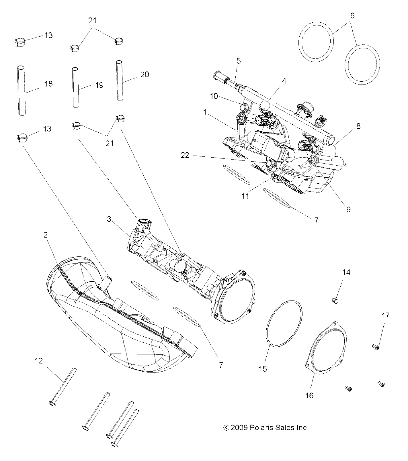 Foto diagrama Polaris que contem a peça 1203698