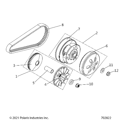 Part Number : 3050200 DRIVING PULLEY FIXING PLATE