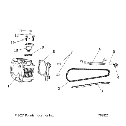 Part Number : 3055684 GASKET TENSIONER