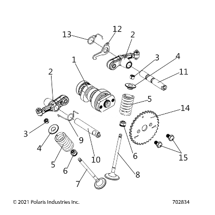 Part Number : 3055635 EXHAUST VALVE