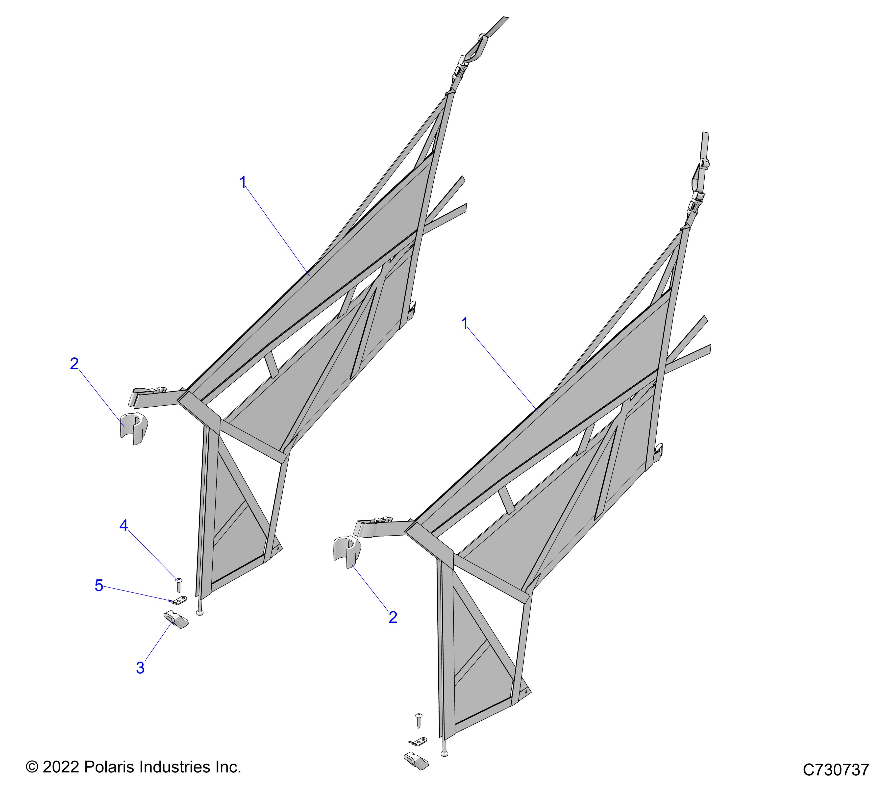 Part Number : 5263354 BRACKET MOUNT  NET