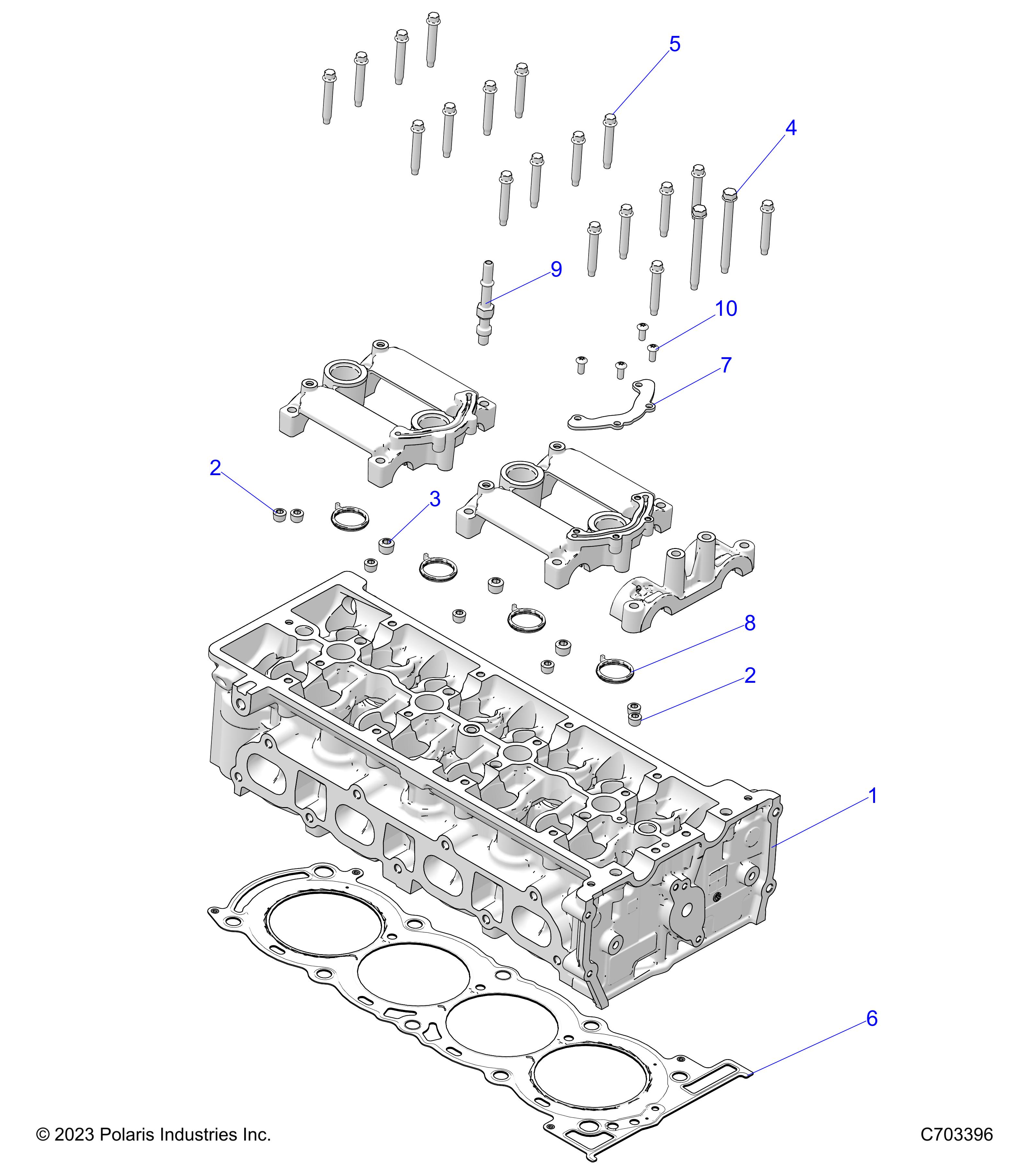 Foto diagrama Polaris que contem a peça 7528049