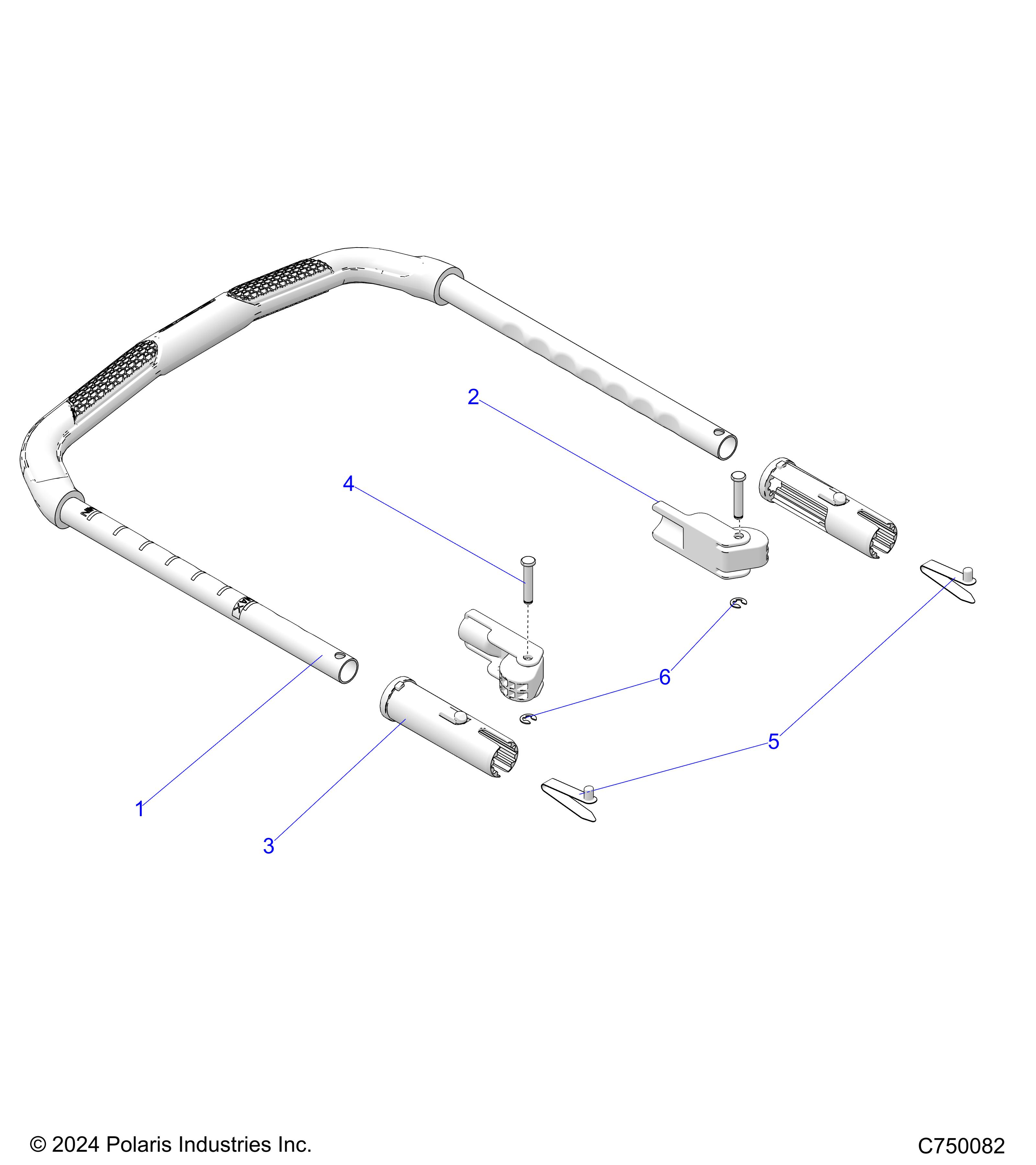 Foto diagrama Polaris que contem a peça 2639917