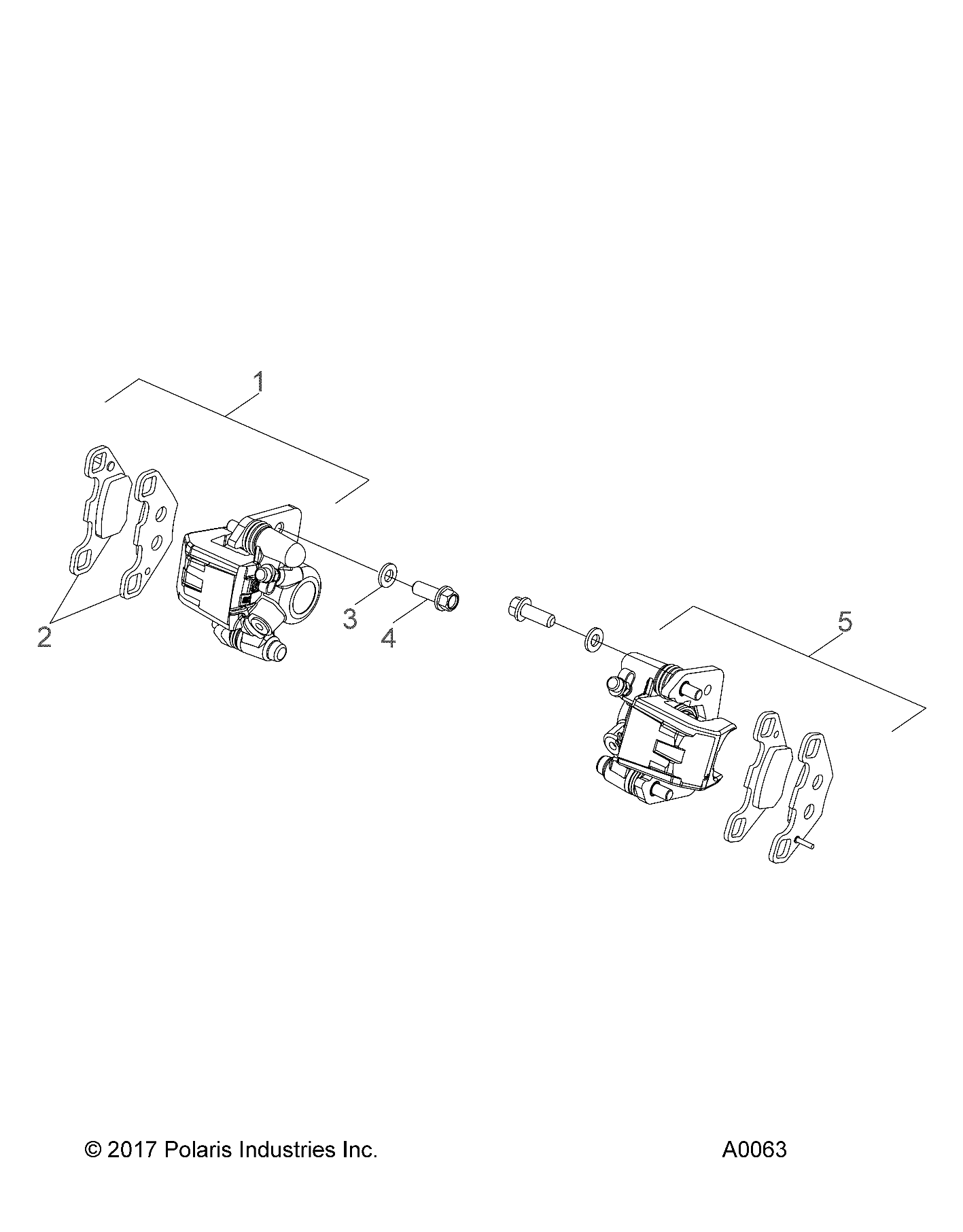 Part Number : 0455215 CALIPER ASSEMBLY  LEFT
