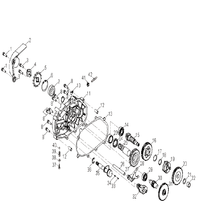 Foto diagrama Polaris que contem a peça 0455235