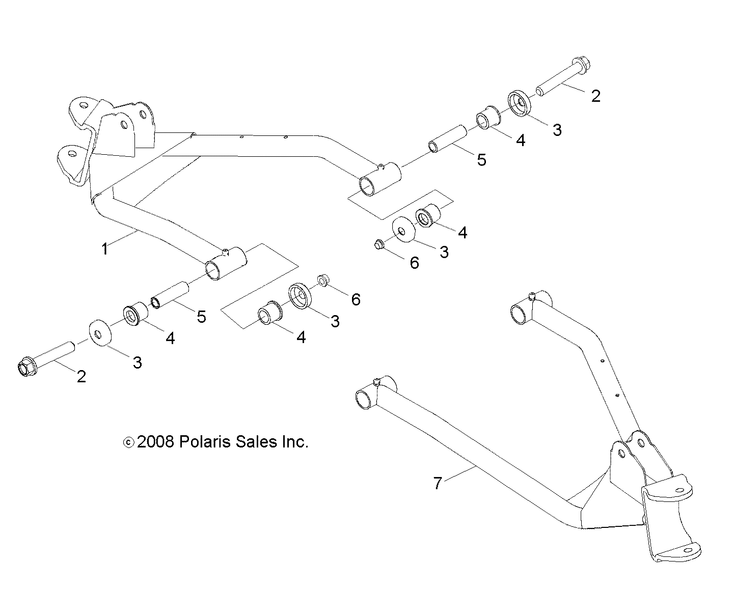 Foto diagrama Polaris que contem a peça 0454270-067