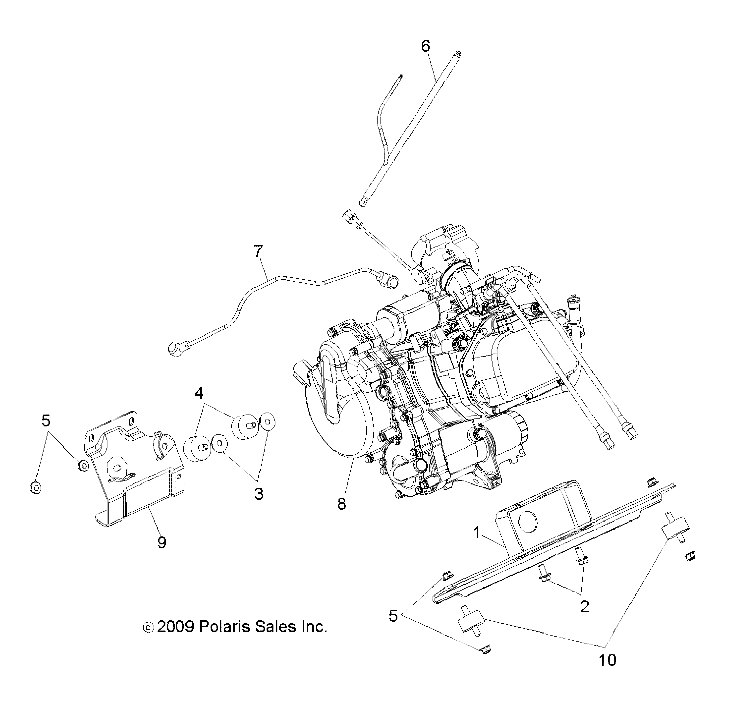 Part Number : 2204314 KIT-LONG BLOCK 800EFI