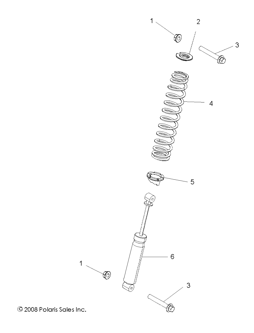 Foto diagrama Polaris que contem a peça 7043577-385