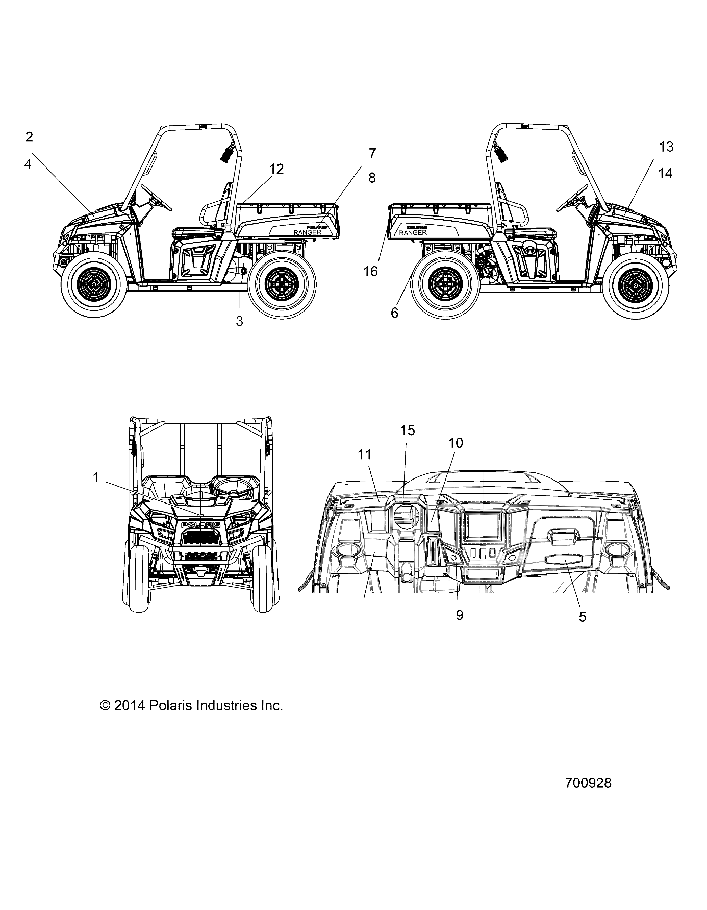 Part Number : 7183996 DECAL-BOX RANGER4X4 PROSTAR RH