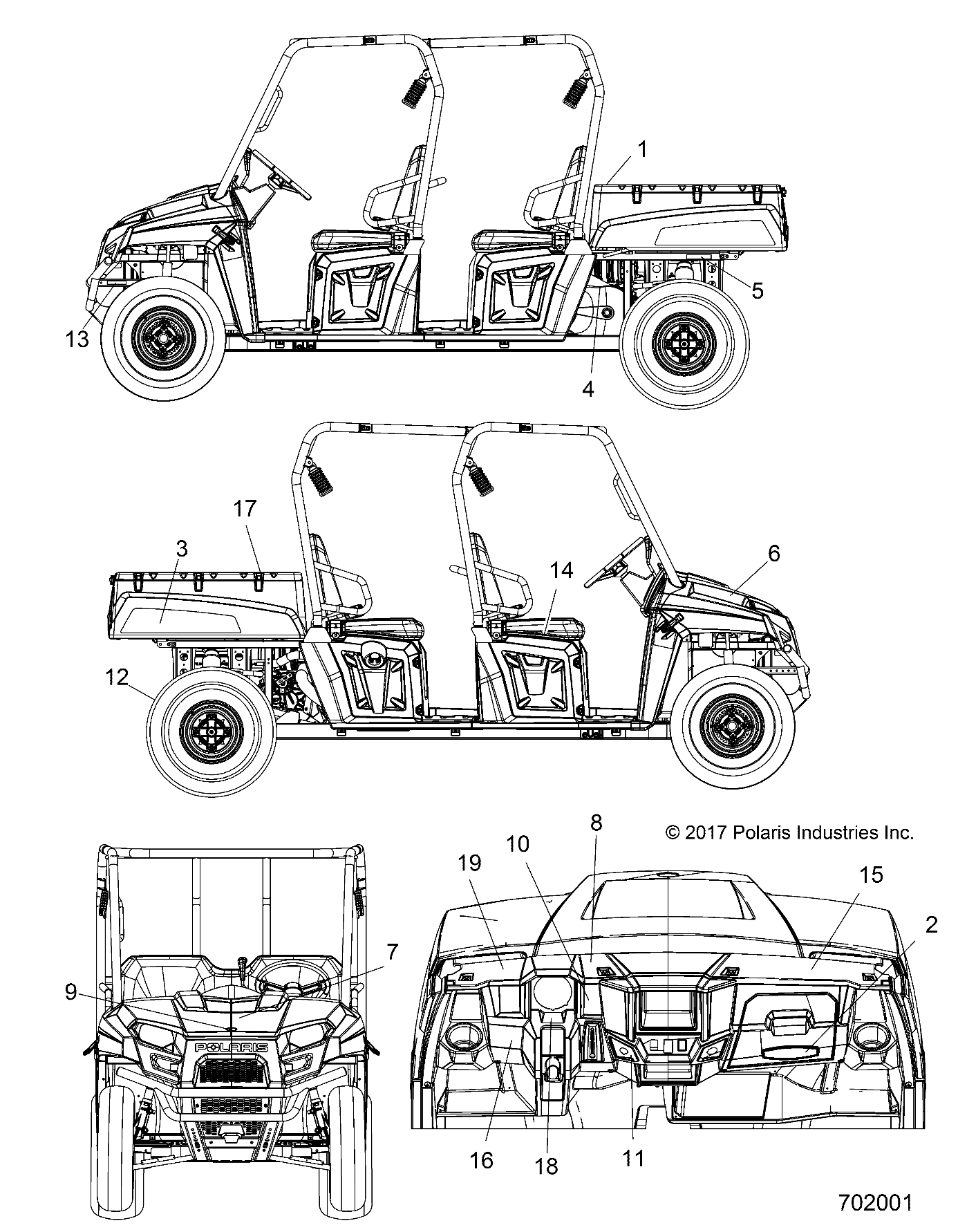 Part Number : 7184815 DECAL-HOOD SIDE 570 RH