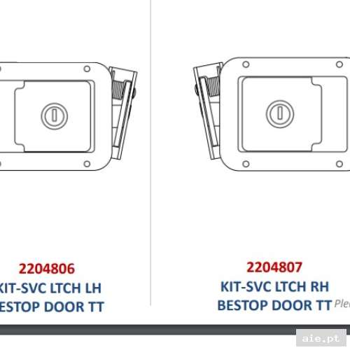Part Number : 2204806 KIT-SVC LTCH LH BESTOP DOOR TT  - PEÇA POLARIS