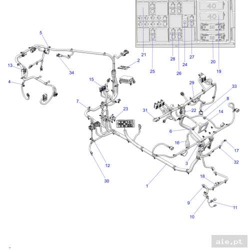 Part Number : 2416711 HARNESS-CHASSISEV INT L