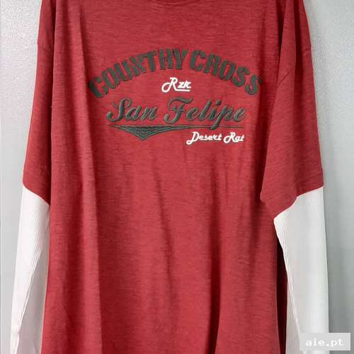 Part Number : 286423406 DESERT RAT TEE-RED/WHT-L  - PEÇA POLARIS