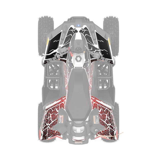 Part Number : 2885107 K-DECAL GIZMO RED  - PEÇA POLARIS