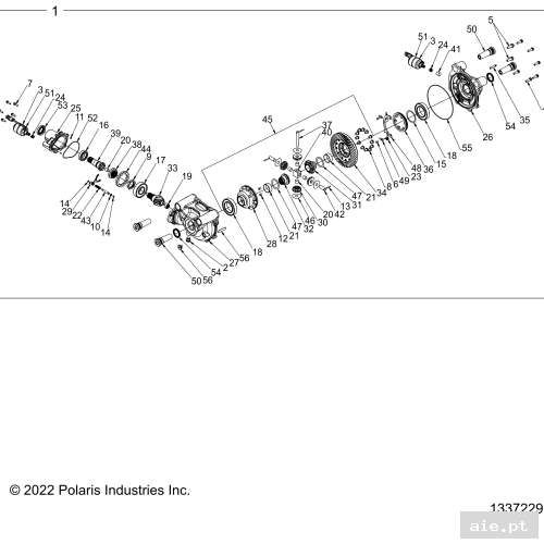 Part Number : 3239581 ASM-SUBDIFF4.1RATIO4SPIDER  - Peça Polaris