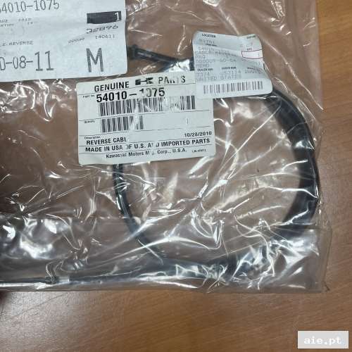 Part Number : 540101075 CABLE,REVERSE(DESCONTINUADA) - Peça Kawasaki