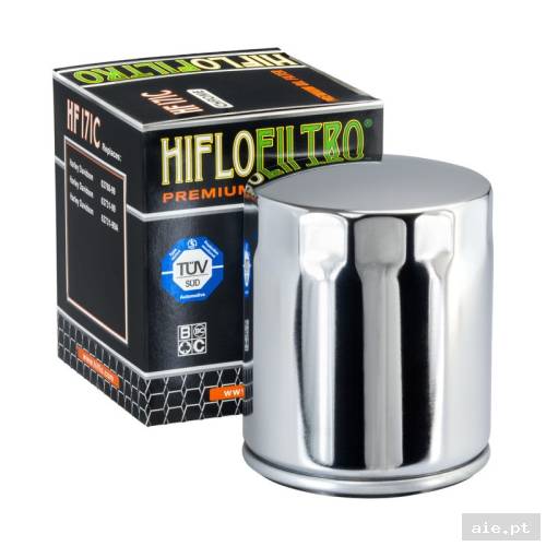 Part Number : C303 FILTRO DE OLEO HFC303 HF303 CROMADO - Acessórios
