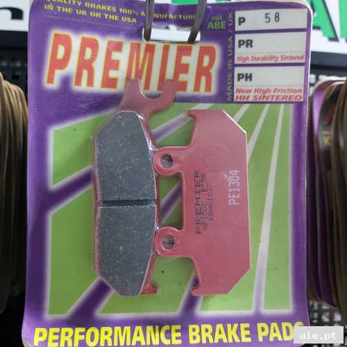 Part Number : P58 PASTILHAS TRAVÃO PREMIER P58 - Acessórios