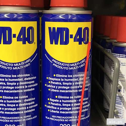 Part Number : WD40200 WD 40 LATA 200 ML - Acessórios
