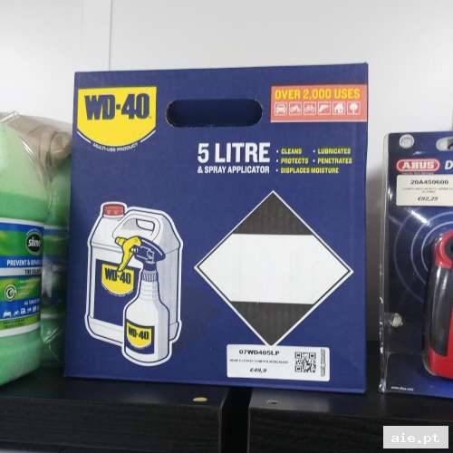 Part Number : WD405LP WD40 5 LITROS COM PULVERIZADOR - Acessórios